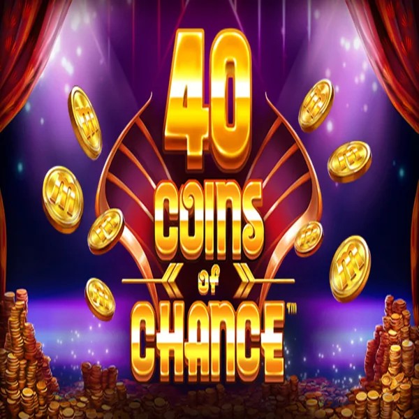 Official Slots logo: 40 Coins of Chance by SYNOT Games at Bruno Casino