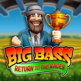 Big Bass Return to the Races by Pragmatic Play, showcased at bruno-es.com.es – game logo
