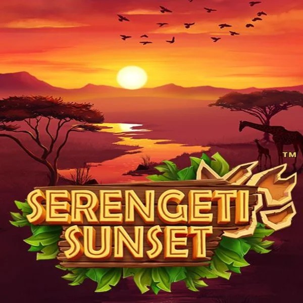 Serengeti Sunset by Skywind Group, showcased at bruno-es.com.es – game logo